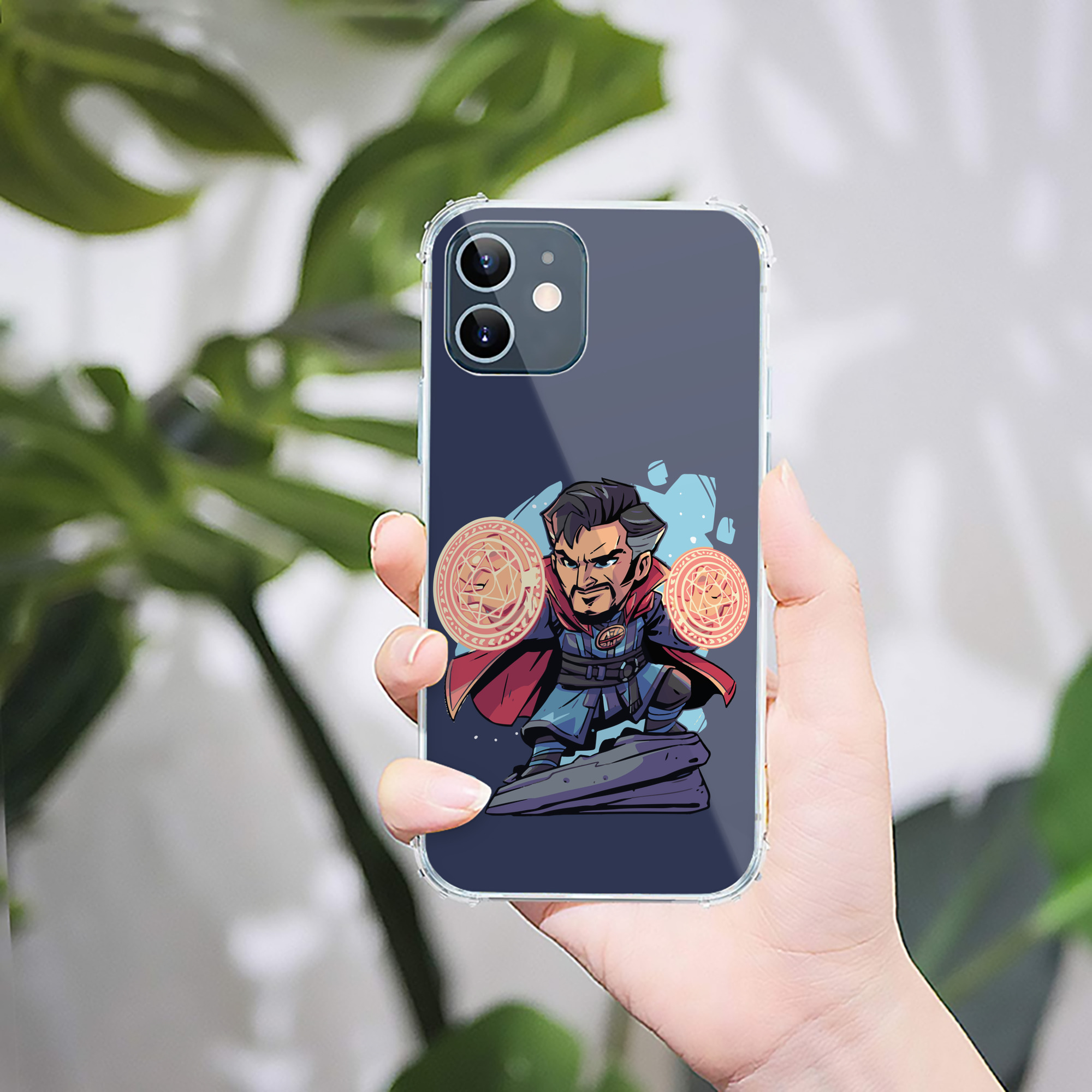 （画像用） アベンジャーズ The Avengers 【iPhone 12シリーズ対応】透明スマホケース（クリアソフトケース）